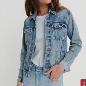 Lucky Brand Tomboy Trucker Jean Jacket